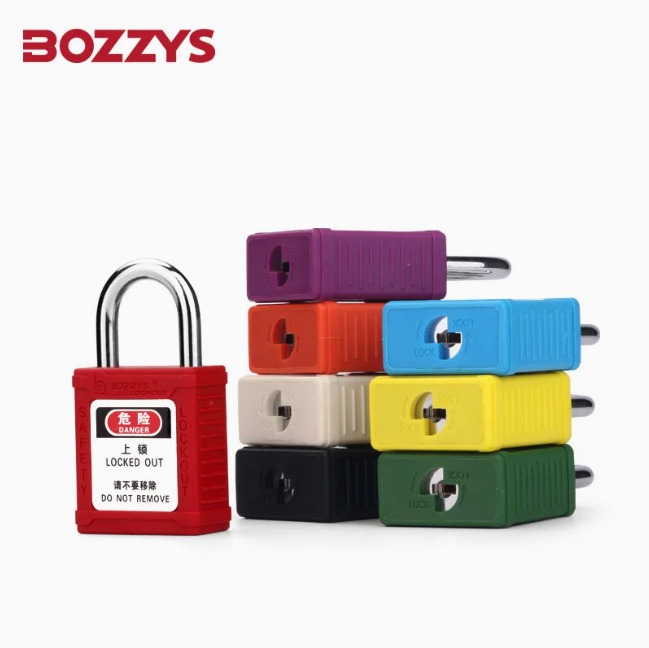 Candado de seguridad 8 colores BD-G53 con arco de acero ultracorto de 20 mm